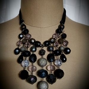 Bib Necklace & Bracelets Set